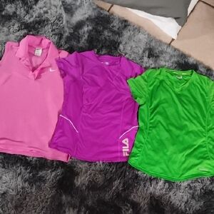 Women's 3 Athletic Shirts L